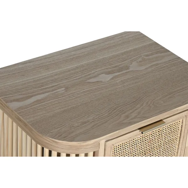 Тумба с ящиками Home ESPRIT Позолоченный Натуральный Ель 48 x 35 x 105 cm