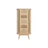 Тумба с ящиками Home ESPRIT Позолоченный Натуральный Ель 48 x 35 x 105 cm