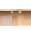 Устройство Home ESPRIT Коричневый Чёрный Металл древесина акации 145 x 40 x 80 cm