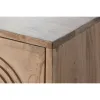 Устройство Home ESPRIT Коричневый Чёрный Металл древесина акации 145 x 40 x 80 cm