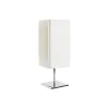 Pöytälamppu Home ESPRIT Valkoinen Hopeinen Polyetyleeni Rauta 50 W 220 V 15 x 15 x 43 cm