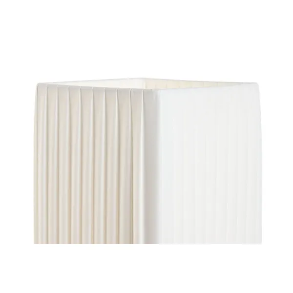 Stalinė lempa Home ESPRIT Balta Sidabras Polietilenas Geležis 50 W 220 V 15 x 15 x 43 cm