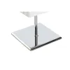 Stalinė lempa Home ESPRIT Balta Sidabras Polietilenas Geležis 50 W 220 V 15 x 15 x 43 cm