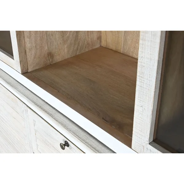 Esittelyteline Home ESPRIT Kristalli Mangopuu 180 x 45 x 220 cm