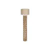 Lattialamppu Home ESPRIT Beige Luonnollinen Mangopuu 220 V 41,5 x 41,5 x 158 cm