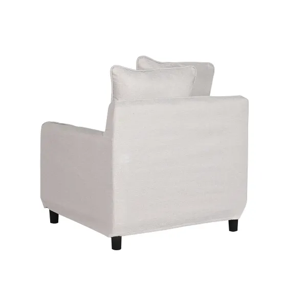 atzveltnes krēsls Home ESPRIT Bēšs 85 x 85 x 74 cm
