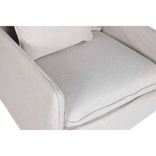 atzveltnes krēsls Home ESPRIT Bēšs 85 x 85 x 74 cm