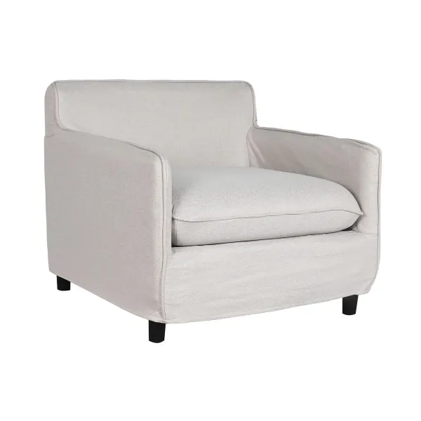 atzveltnes krēsls Home ESPRIT Bēšs 85 x 85 x 74 cm