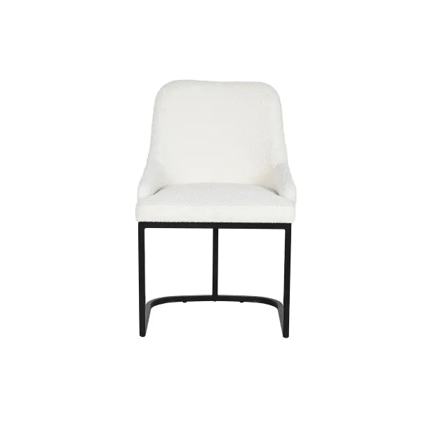 ēdamistabas krēsls Home ESPRIT Balts Melns 54 x 61 x 82,5 cm