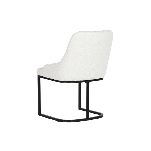 ēdamistabas krēsls Home ESPRIT Balts Melns 54 x 61 x 82,5 cm