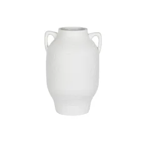 Vaza Home ESPRIT Balta Stiklo pluoštas 41 x 39 x 60 cm