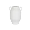 Vaza Home ESPRIT Balta Stiklo pluoštas 41 x 39 x 60 cm