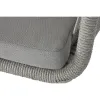 Puutarhasohva Home ESPRIT Valkoinen Harmaa Alumiini synteettinen rottinki 57 x 63 x 84 cm