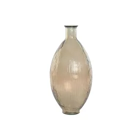 Vaza Home ESPRIT Rusva Perdirbtas stiklas 30 x 30 x 59 cm