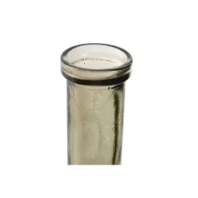Vaza Home ESPRIT Rusva Perdirbtas stiklas 26,5 x 26,5 x 75 cm