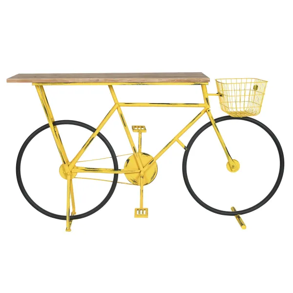 Hall Home ESPRIT Yellow Black 160 x 40 x 88 cm