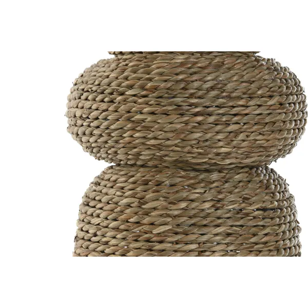 Vaza Home ESPRIT Natūralus Tropinis 18 x 18 x 60 cm