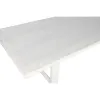 Dining Table Home ESPRIT White Mango wood 213,4 x 96,5 x 76,2 cm