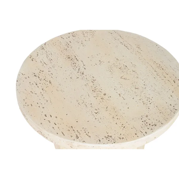 Pieni sivupöytä Home ESPRIT Beige Magnesium 60 x 60 x 41,9 cm
