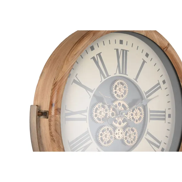 Pulkstenis Home ESPRIT Stikls Egles koksne 61 x 55 x 183 cm