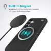Speck Presidio2 Grip Magnet - Samsung Galaxy S25 / 24 MagSafe Case (Black/Slate Gray/White)
