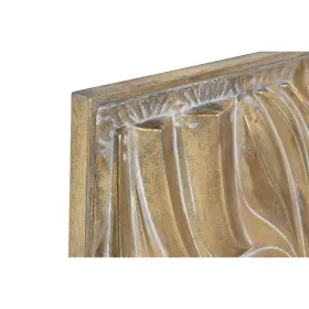 Sienu dekors Home ESPRIT Bronza 94,5 x 4,5 x 94,5 cm (2 gb.)