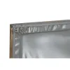 Seinäkoriste Home ESPRIT Kullattu 94,5 x 4,5 x 94,5 cm (2 osaa)