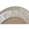 Wall mirror Home ESPRIT Golden Modern Stripped 78 x 4 x 78 cm