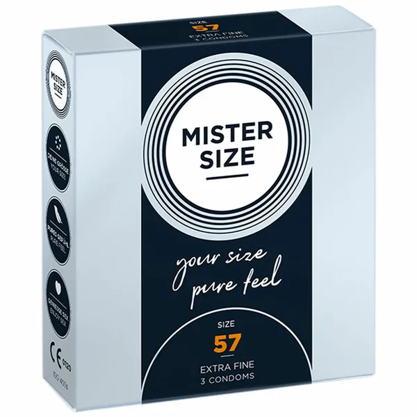 Condoms Mister Size Ø 5,7 cm (3 pcs)