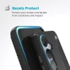 Speck Presidio2 Grip Magnet - Samsung Galaxy S25 / 24 MagSafe Case (Black/Slate Gray/White)