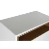 Тумба с ящиками Home ESPRIT Белый Натуральный полипропилен Деревянный MDF 80 x 40 x 117 cm
