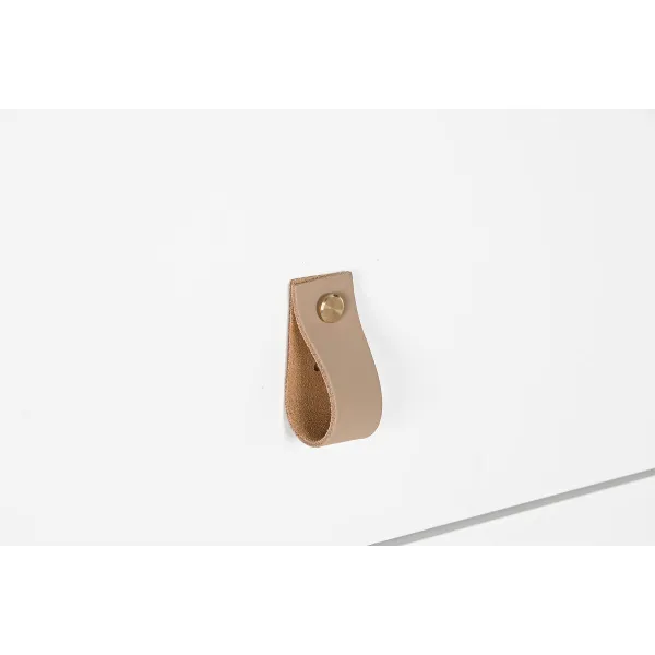 Тумба с ящиками Home ESPRIT Белый Натуральный полипропилен Деревянный MDF 80 x 40 x 117 cm