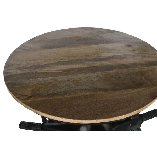Sivupöytä Home ESPRIT Ruskea Musta Rauta Mangopuu 116 x 72 x 110 cm