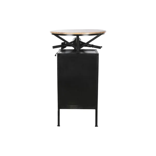 Sivupöytä Home ESPRIT Ruskea Musta Rauta Mangopuu 116 x 72 x 110 cm