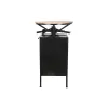 Sivupöytä Home ESPRIT Ruskea Musta Rauta Mangopuu 116 x 72 x 110 cm