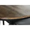 Sivupöytä Home ESPRIT Ruskea Musta Rauta Mangopuu 116 x 72 x 110 cm