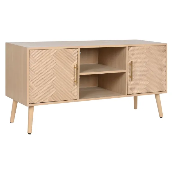 ТВ шкаф Home ESPRIT Натуральный Древесина павловнии Деревянный MDF 120 x 40 x 60 cm