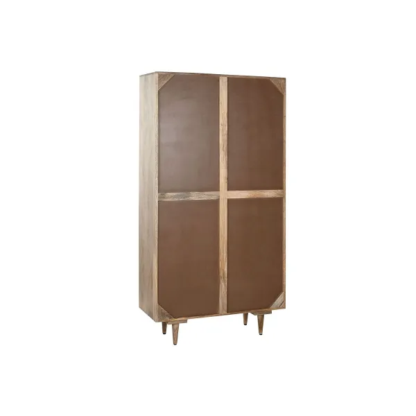 Hyllyt Home ESPRIT Valkoinen Mangopuu 90 x 35 x 168 cm