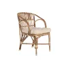 Sodo krėslas Home ESPRIT Bambu Rottinki 58 x 65 x 85 cm