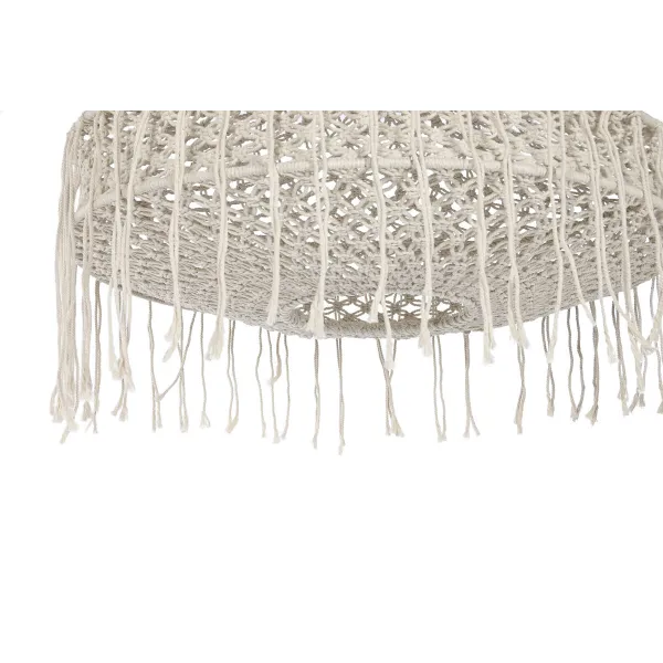 Lampunvarjostin Home ESPRIT Luonnollinen Boho 63 x 63 x 70 cm