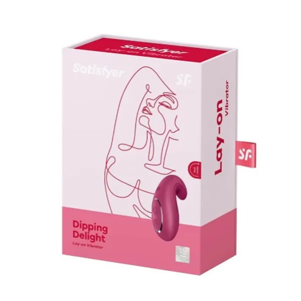 Mini-Vibrator Satisfyer Dipping Delight Pink