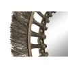 Sienas spogulis Home ESPRIT Dabisks Tropiskais 60 x 2,5 x 60 cm