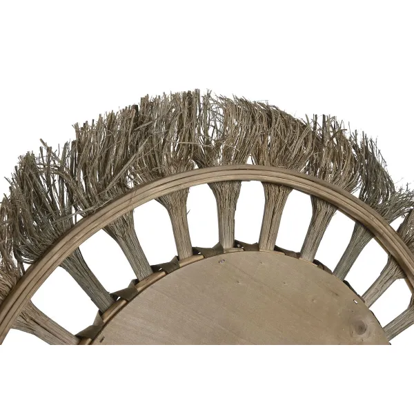 Sienas spogulis Home ESPRIT Dabisks Tropiskais 60 x 2,5 x 60 cm