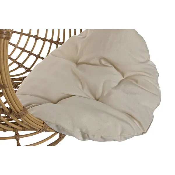 Mājdzīvnieku gulta Home ESPRIT Balts Dabisks sintētiska rotangpalma 60 x 58 x 58 cm
