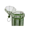 Žibintai Home ESPRIT Žalia Metalinis Rytietiškas 23 x 23 x 57 cm (2 Dalys)