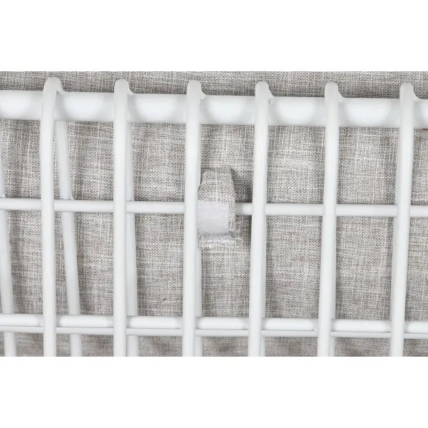 Диван Home ESPRIT Белый Бежевый Металл 180 x 66 x 66 cm