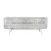 Диван Home ESPRIT Белый Бежевый Металл 180 x 66 x 66 cm