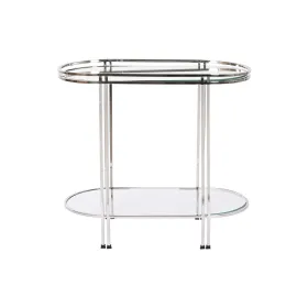 Вспомогательный стол Home ESPRIT Серебристый Сталь Зеркало 70 x 35 x 63 cm