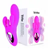 Rave G-Spot Vibrator FeelzToys Clitoral & Labia Stimulation Pink