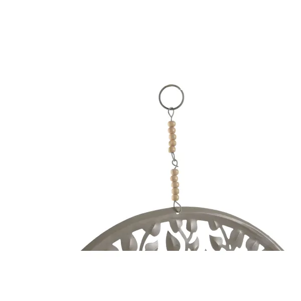Hanging decoration Home ESPRIT Blue White Grey Pink Iron Tree Buddha Oriental 33 x 1 x 77 cm (4 Units)